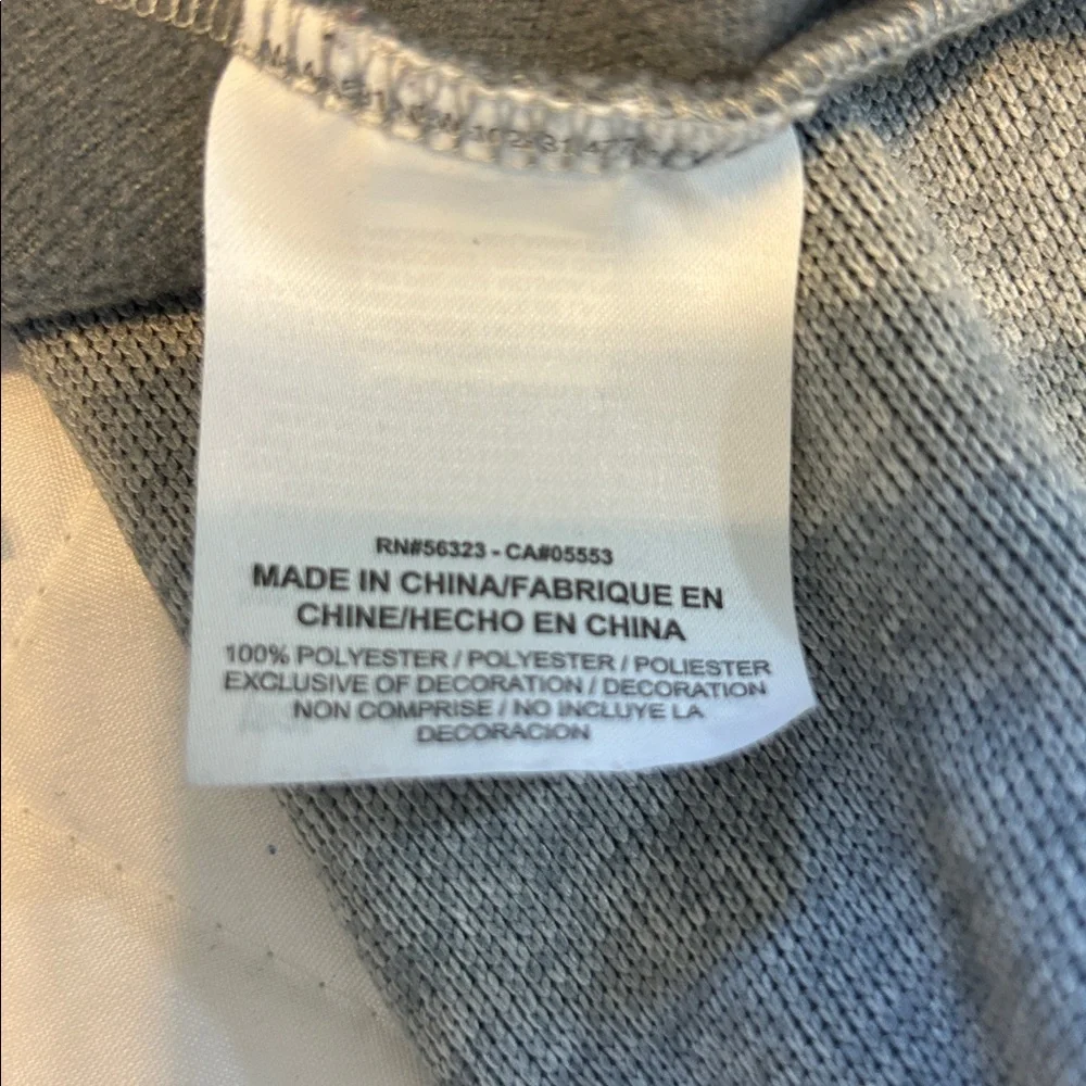 Nike Dri- fit  Gray and black Full-Zip Hoodie